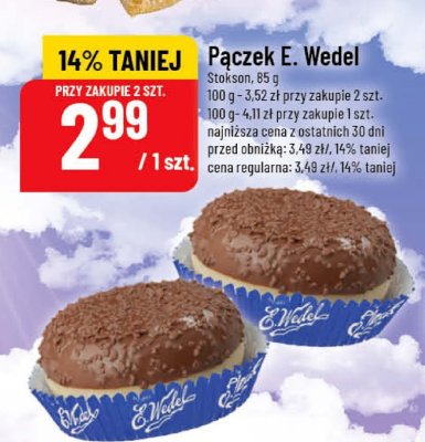 Pączek E. Wedel Stokson promocja w POLOmarket