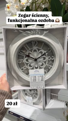 Zegar ścienny Wall Clock promocja w Pepco