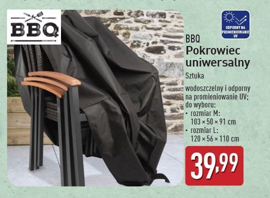 Pokrowiec uniwersalny 103 x 50 x 91 cm Bbq promocja