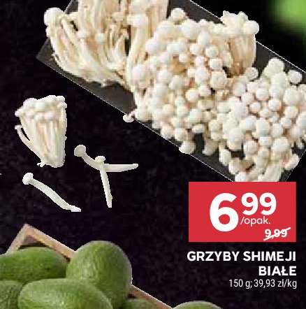 Grzyby shimeji białe promocja