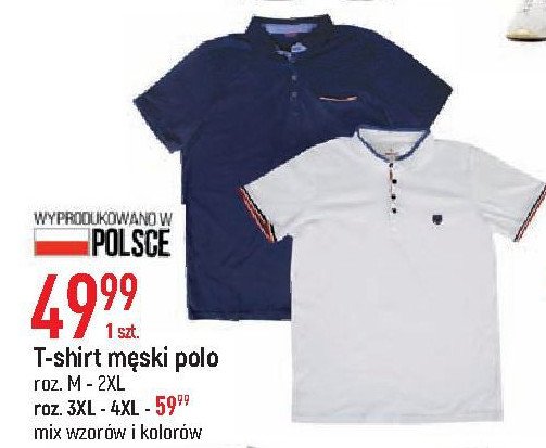 T-shirt polo męski 3xl-4xl promocja