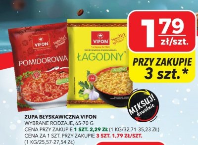 Zupa błyskawiczna Vifon pomidorowa promocja w Top Market