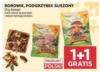 Borowik, podgrzybek suszony promocja w Stokrotka