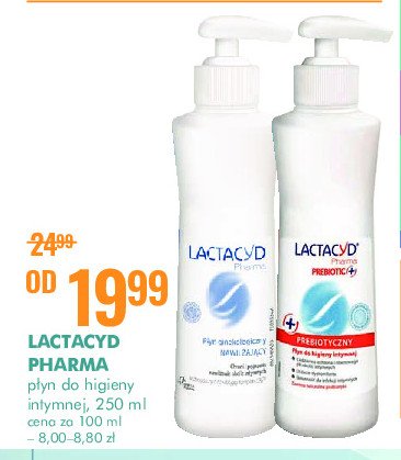 Prebiotyczny płyn do higieny intymnej Lactacyd prebiotic promocje