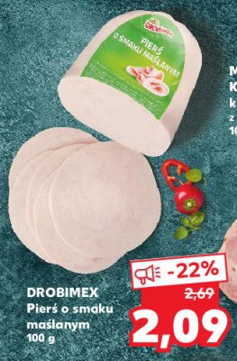 Pierś o smaku maślanym Drobimex promocja