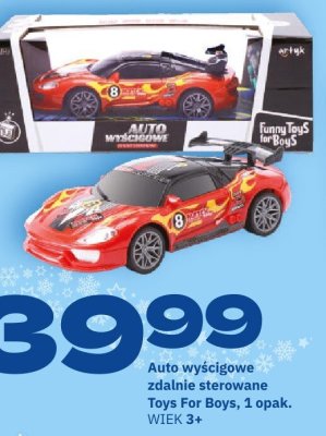 Auto wyścigowe zdalnie sterowane Toys For Boys promocja w Twój Market