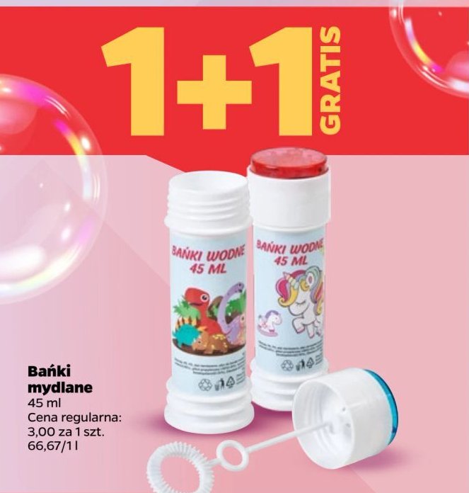 Bańki wodne promocja w Netto