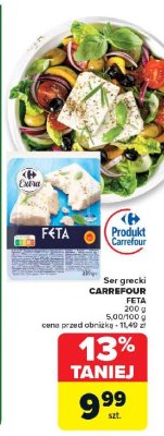 Ser feta Carrefour promocja