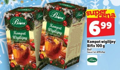 Kompot wigilijny Bifix 100 g promocja w TOPAZ