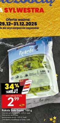 Rukola Sole Gusto promocja w Twój Market