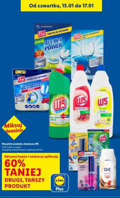 Kostka do WC W5 Clean promocja w Lidl