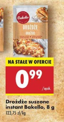 Drożdze Bakello promocja