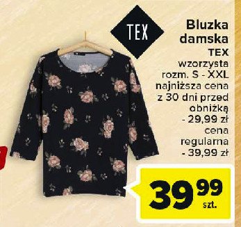 Bluzka damska rozm. s-xxl Tex promocja