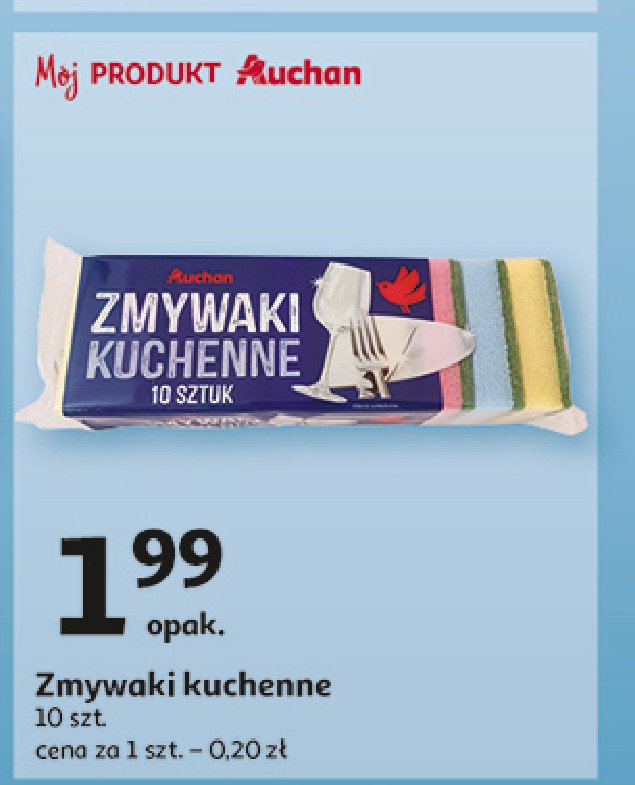 Zmywaki kuchenne Auchan promocja