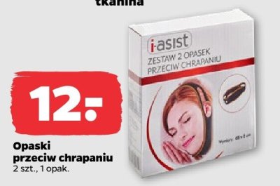 Opaski przeciw chrapaniu promocja w Netto