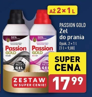 Zestaw płynów do prania Passion gold promocja