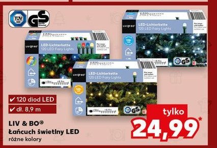 Łańcuch świetlny led Liv & bo promocja