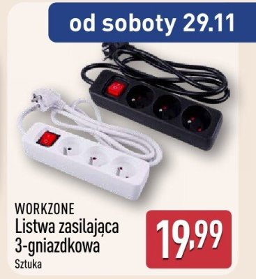 Listwa zasilająca 3-gniazdkowa promocja w Aldi