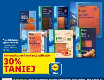 Wszystkie łososie wędzone Nautica promocja