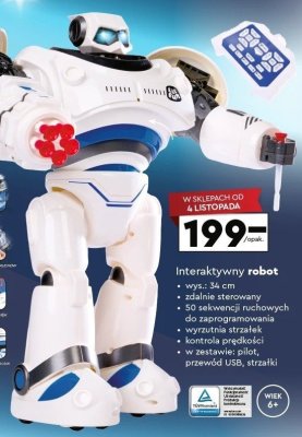Robot promocja w Biedronka