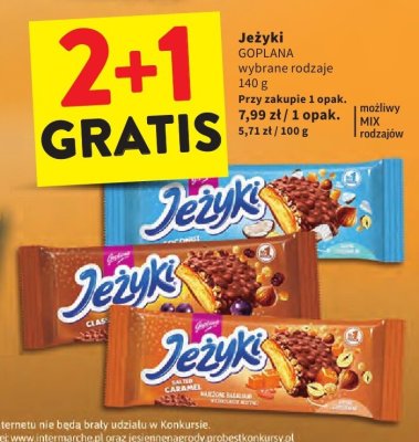 Jeżyki GOPLANA promocja w Intermarche