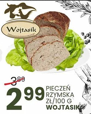 Pieczeń rzymska Wojtasik promocja w Wafelek