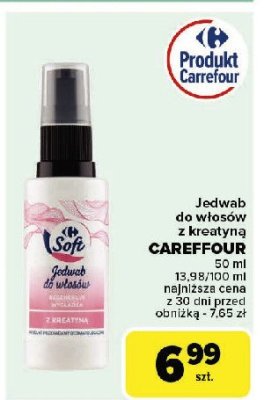 Jedwab do w艂os贸w z kreatyn膮 Carrefour promocja