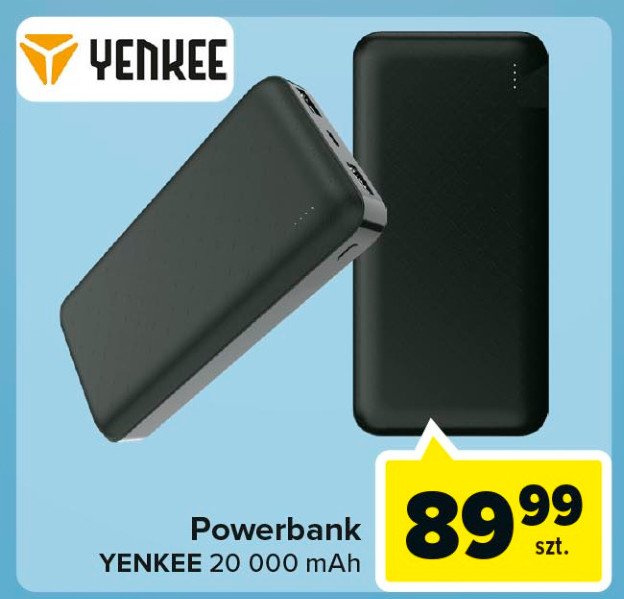 Power bank 20000 mah Yenkee promocja