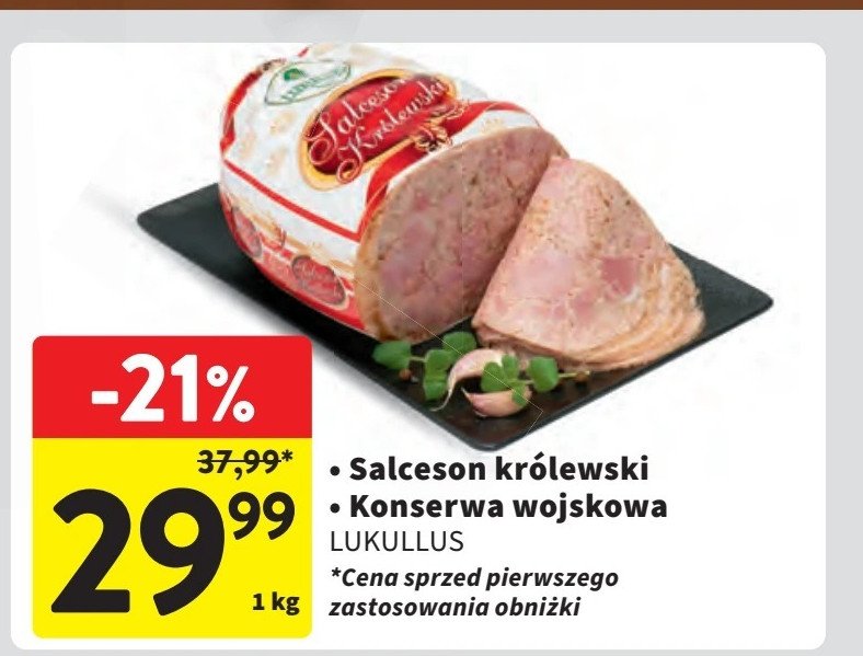 Salceson królewski Lukullus promocja