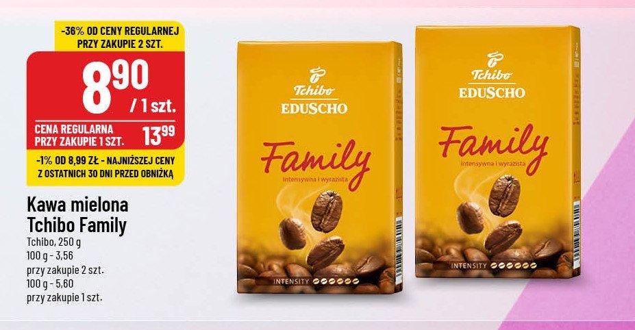 Kawa Tchibo family eduscho promocja w POLOmarket