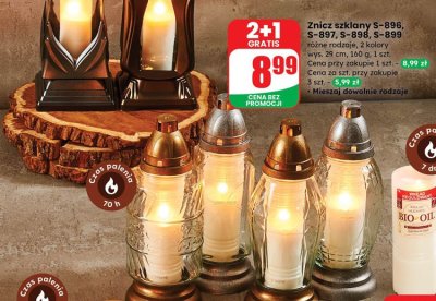 Wkład olejowy regulowany BIO8 Płomyk promocja w Dino