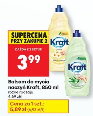 Balsam do mycia naczyń różne rodzaje promocja w Biedronka