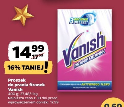 Proszek do prania firanek  promocja w Netto