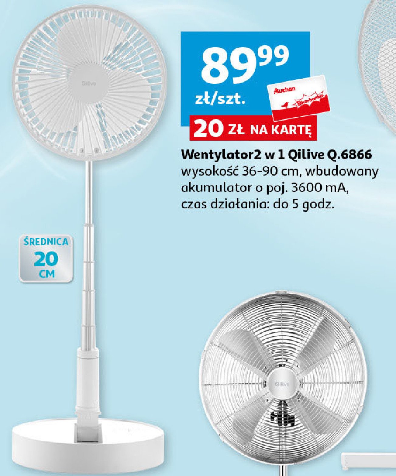 Wentylato q.6866 Qilive promocja