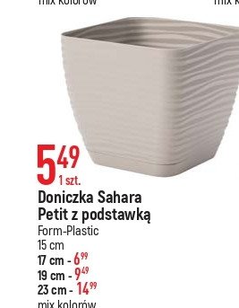 Donicza sahara petit 23 cm Form-plastic promocja