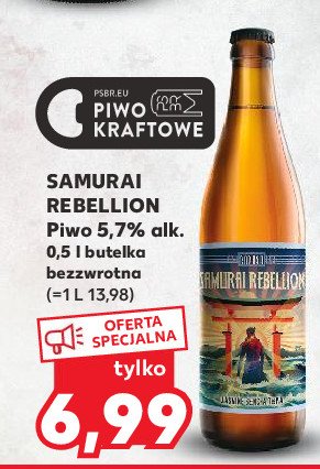 Piwo Samurai rebellion promocja