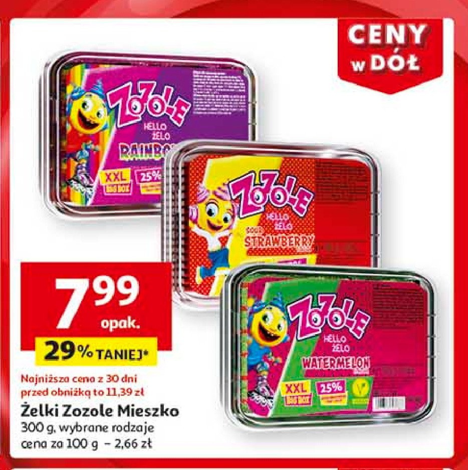 Żelki watermelon Mieszko zozole hello żelo promocja