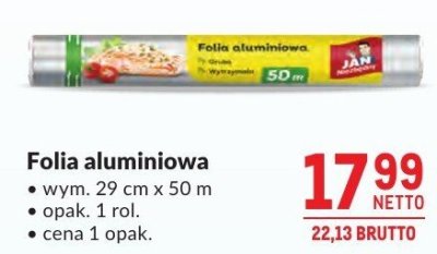 Folia aluminiowa 10 m Vi-go! promocja w Makro