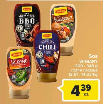 Sos amerykański bbq Winiary promocja