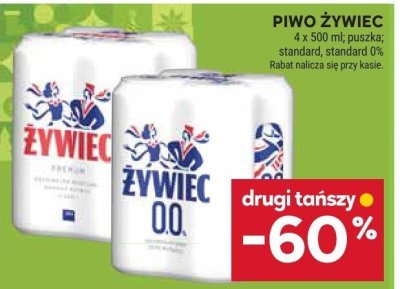 Piwo Żywiec 0.0% promocja w Stokrotka