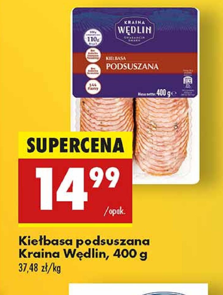 Kiełbasa podsuszana Kraina wędlin promocja