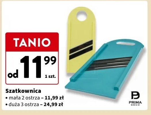 Szatkownica mała 2 ostrza Prima deco promocja