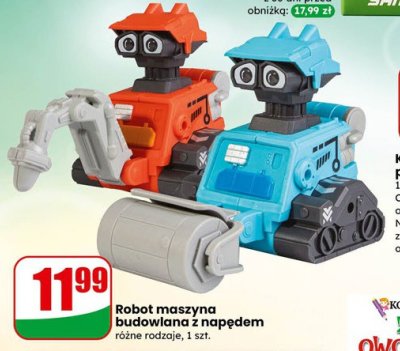 Robot maszyna budowlana z napędem różne rodzaje promocja w Dino