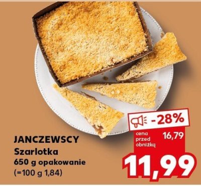 Szarlotka promocja w Kaufland