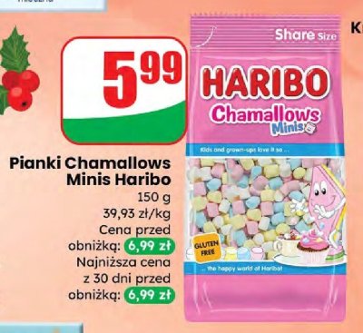 Pianki Chamallows Minis Haribo promocja w Dino