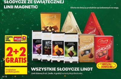 Czekolada Excellence Intense Orange Lindt promocja w Biedronka