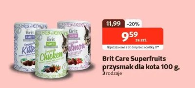 Przysmak Superfruits dla kota 100 g promocja w KAKADU