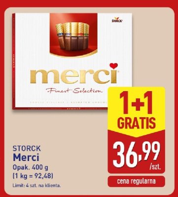 Czekoladki Merci Finest Selection  promocja w Aldi