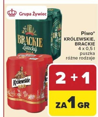 Piwo promocja w Carrefour Market