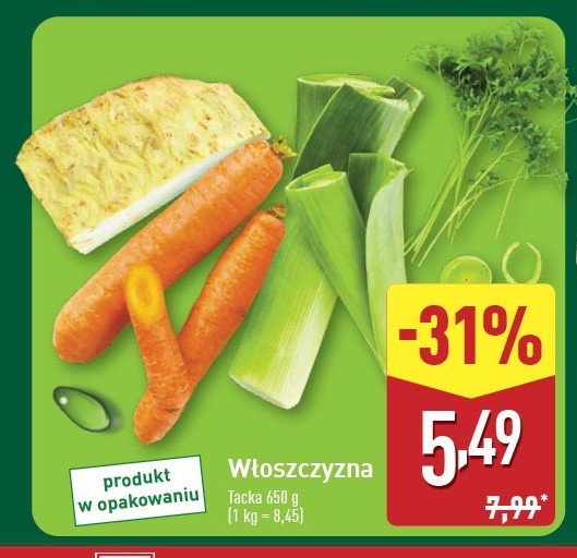 Włoszczyzna promocja w Aldi